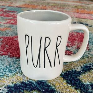 Rae Dunn Purr Coffee Mug
